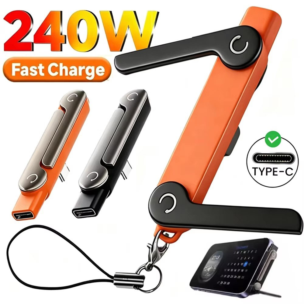 Fast Charging Cable - 1 buah Adaptor Braket Pengisi Daya