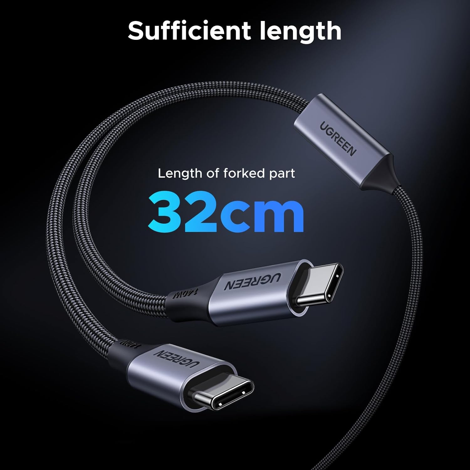 Fast Charging Cable - Kabel USB C UGREEN 140W, Kabel