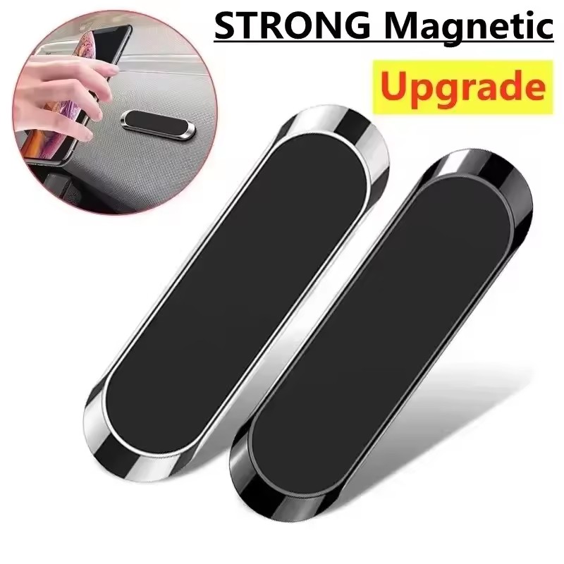 Phone Accessories Holder - Penyangga Ponsel Magnetik Logam Strip, Penyangga