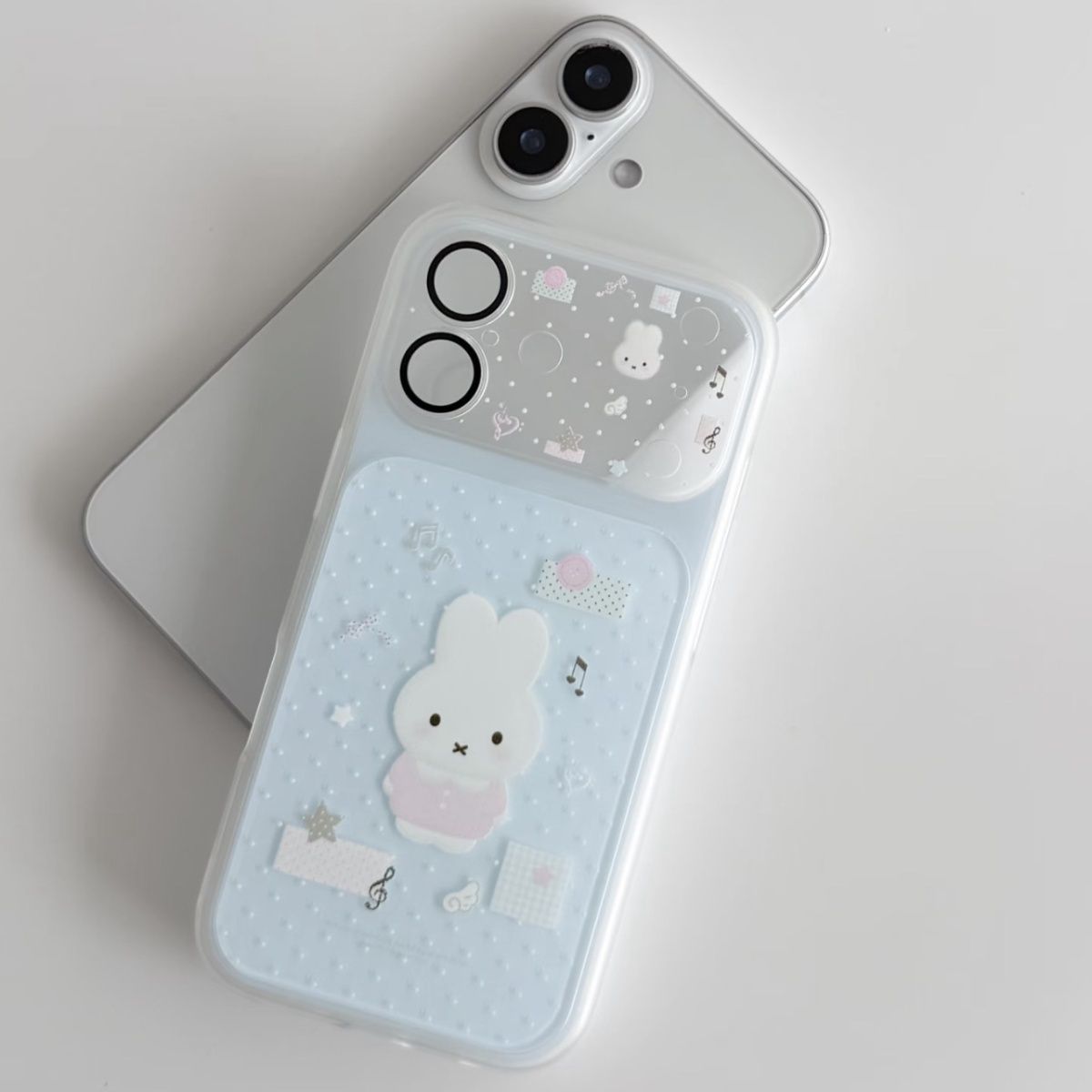 Phone Accessories Background - Casing HP Miffy Bring Lens Film,