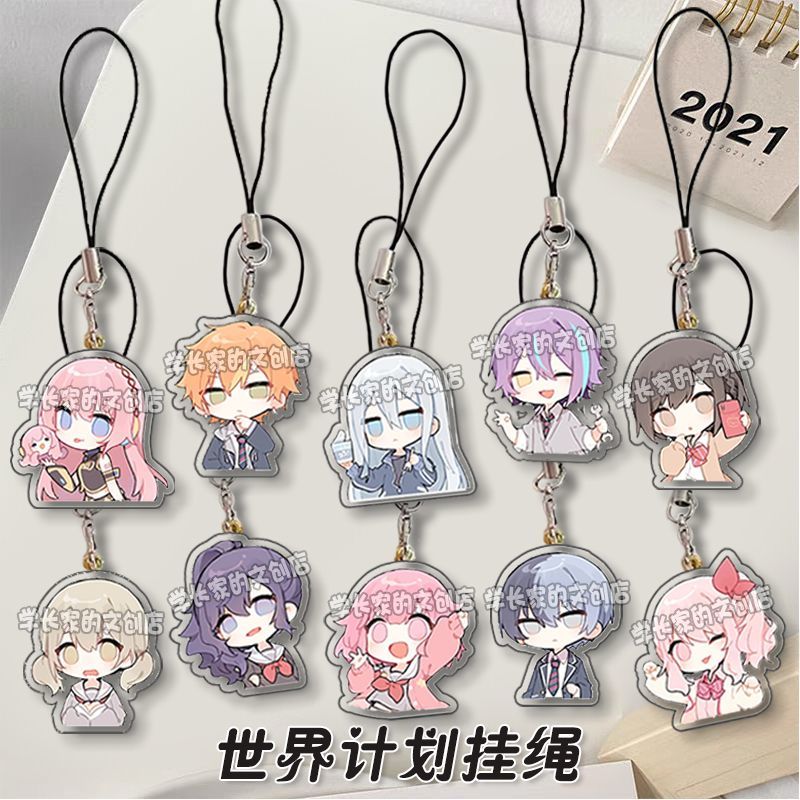 Phone Accessories For Boys - Anime proyek Sekai SHINONOME ENA tali