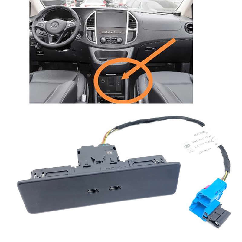 Fast Charging Cable - A4486830600 Pengisi Daya Mobil Asli Kabel