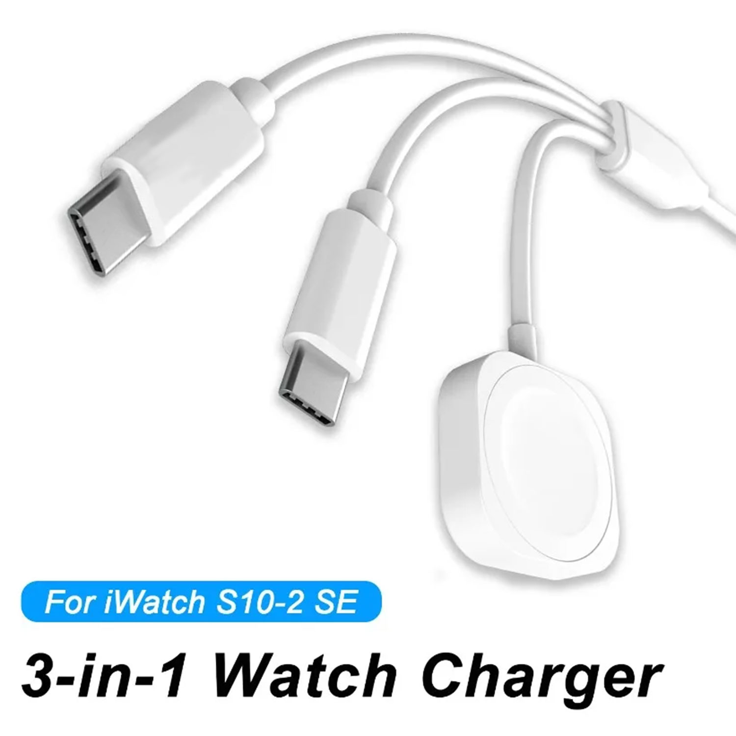 Fast Charging Cable - Kabel Pengisi Daya Magnetik 3 in