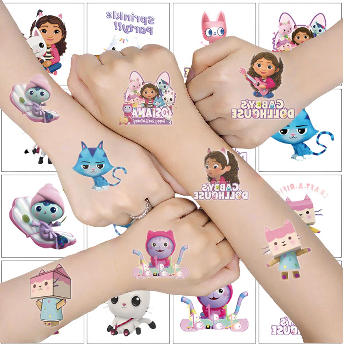 Phone Accessories For 11 Year Old Girl - Kartun 20 Buah Stiker Tato Kucing