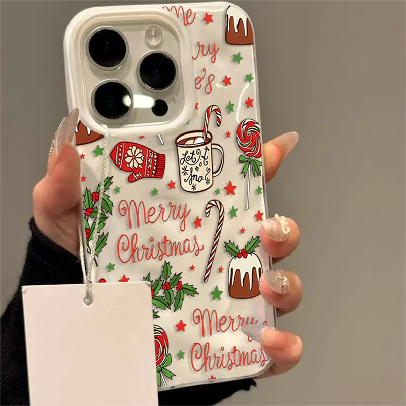 Phone Accessories List - Casing Ponsel Motif Natal Lucu dan