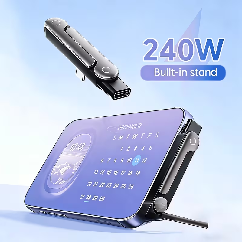 Adaptor Tipe C 240W Pengisian  - Fast Charging Cable ulasan dan harga