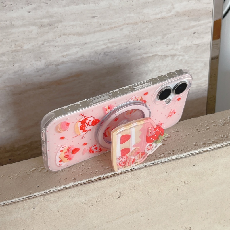 Casing Ponsel Magnetik Motif K - Phone Accessories Holder ulasan dan harga