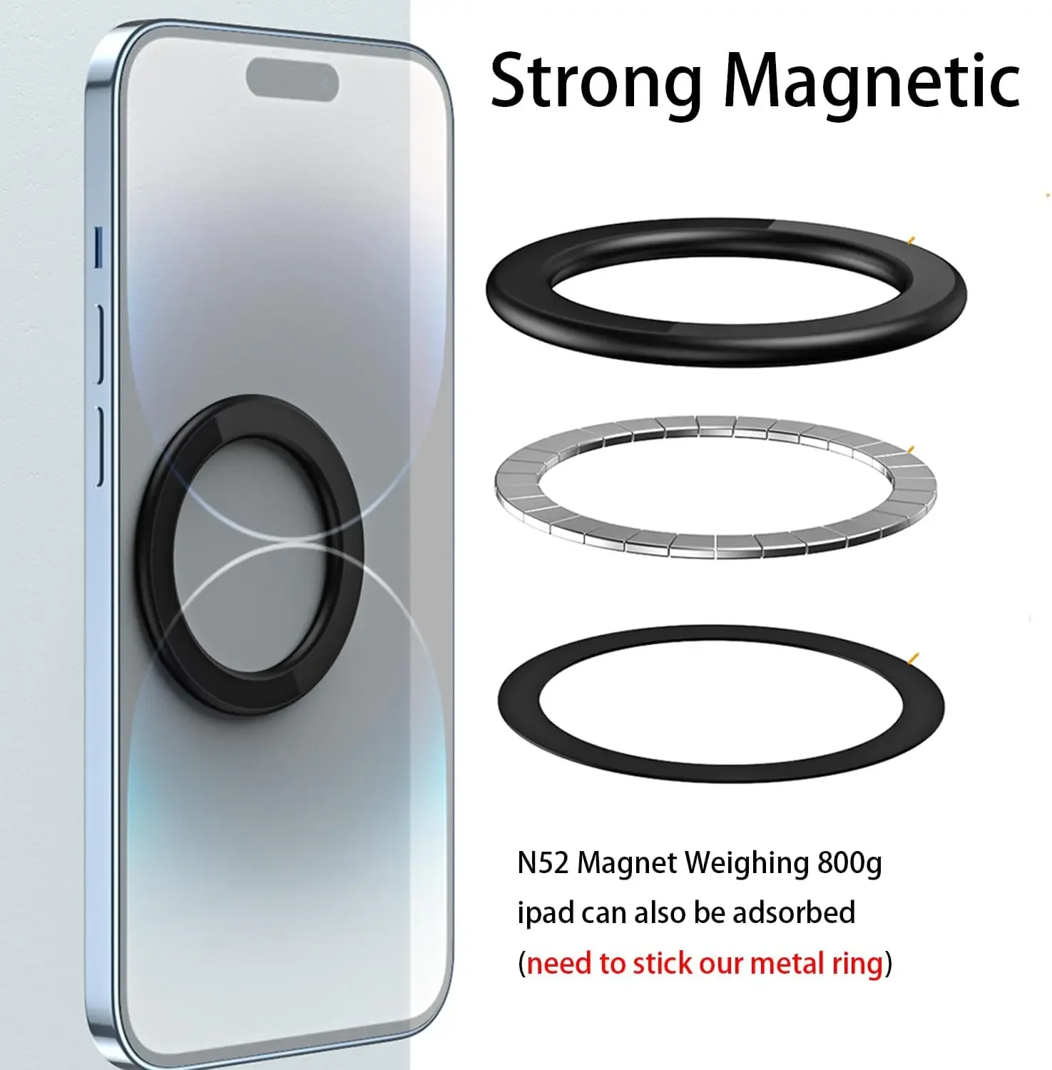 Penyangga Cincin Magnetik MagS - Phone Accessories Holder ulasan dan harga