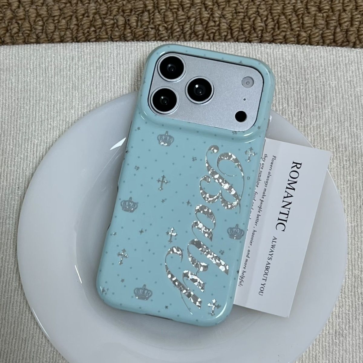Casing Ponsel Korea Warna Mint - Phone Accessories List ulasan dan harga
