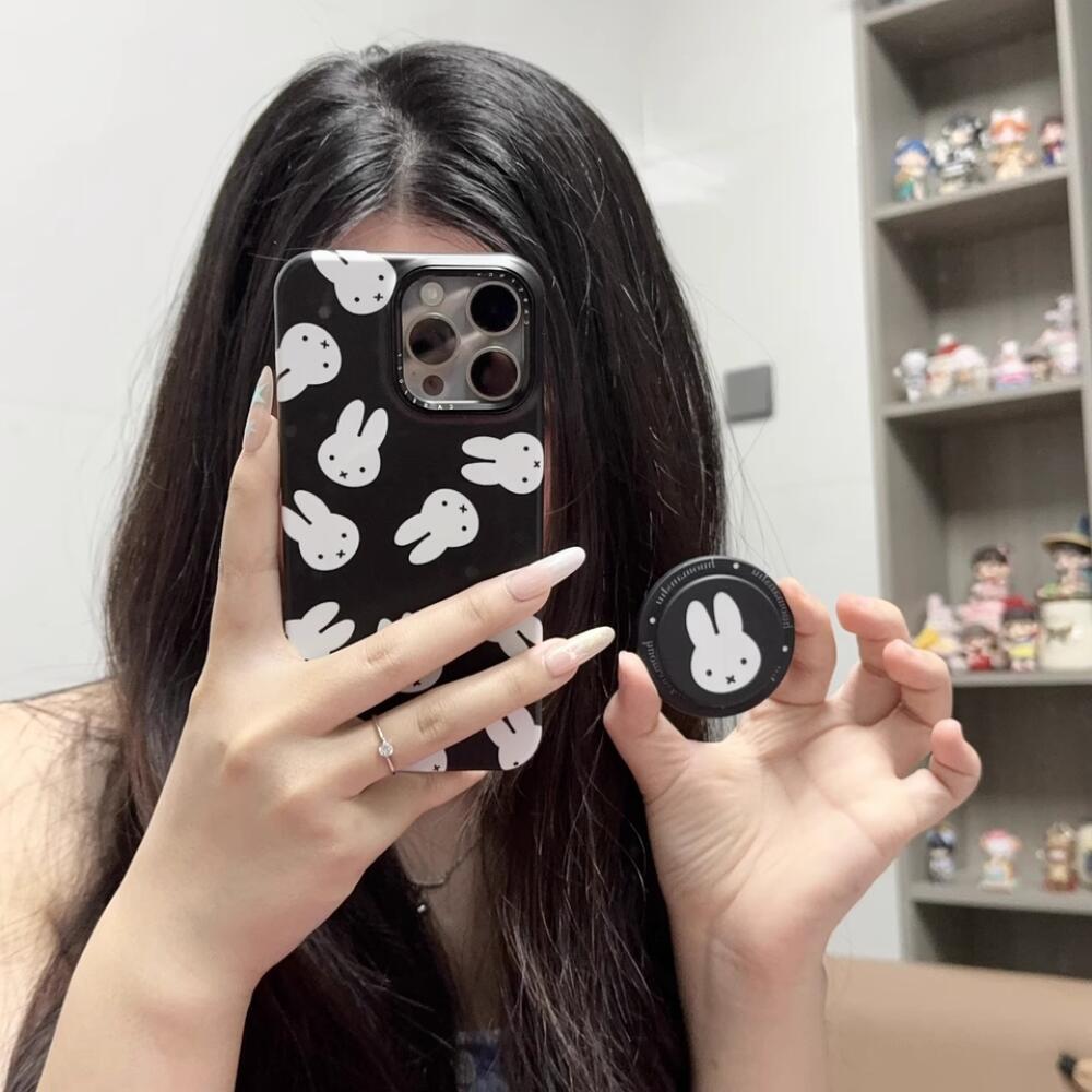 Stand Magnetik Kelinci Miffy C - Phone Accessories Background ulasan dan harga