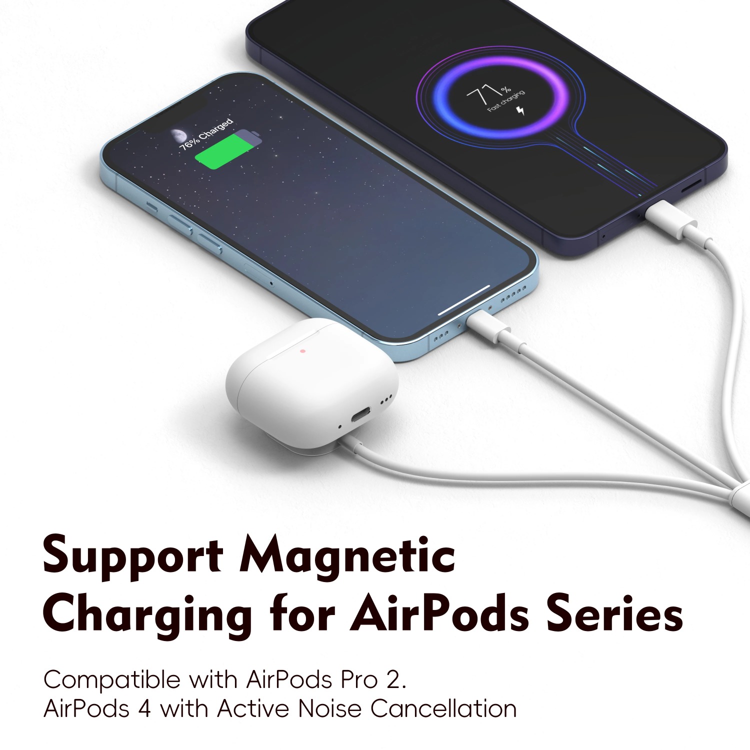 Kabel Pengisi Daya Magnetik 3  - Fast Charging Cable ulasan dan harga
