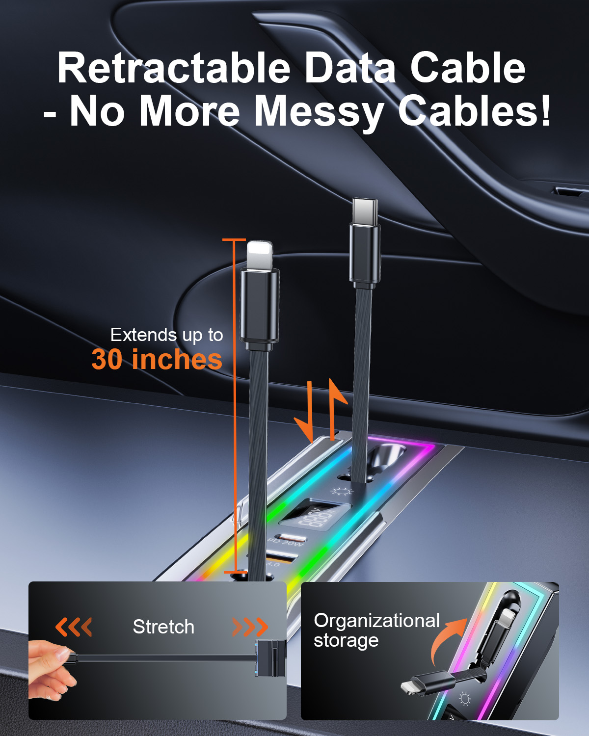 Hub USB Eary untuk Tesla Model - Usb Data Cable ulasan dan harga