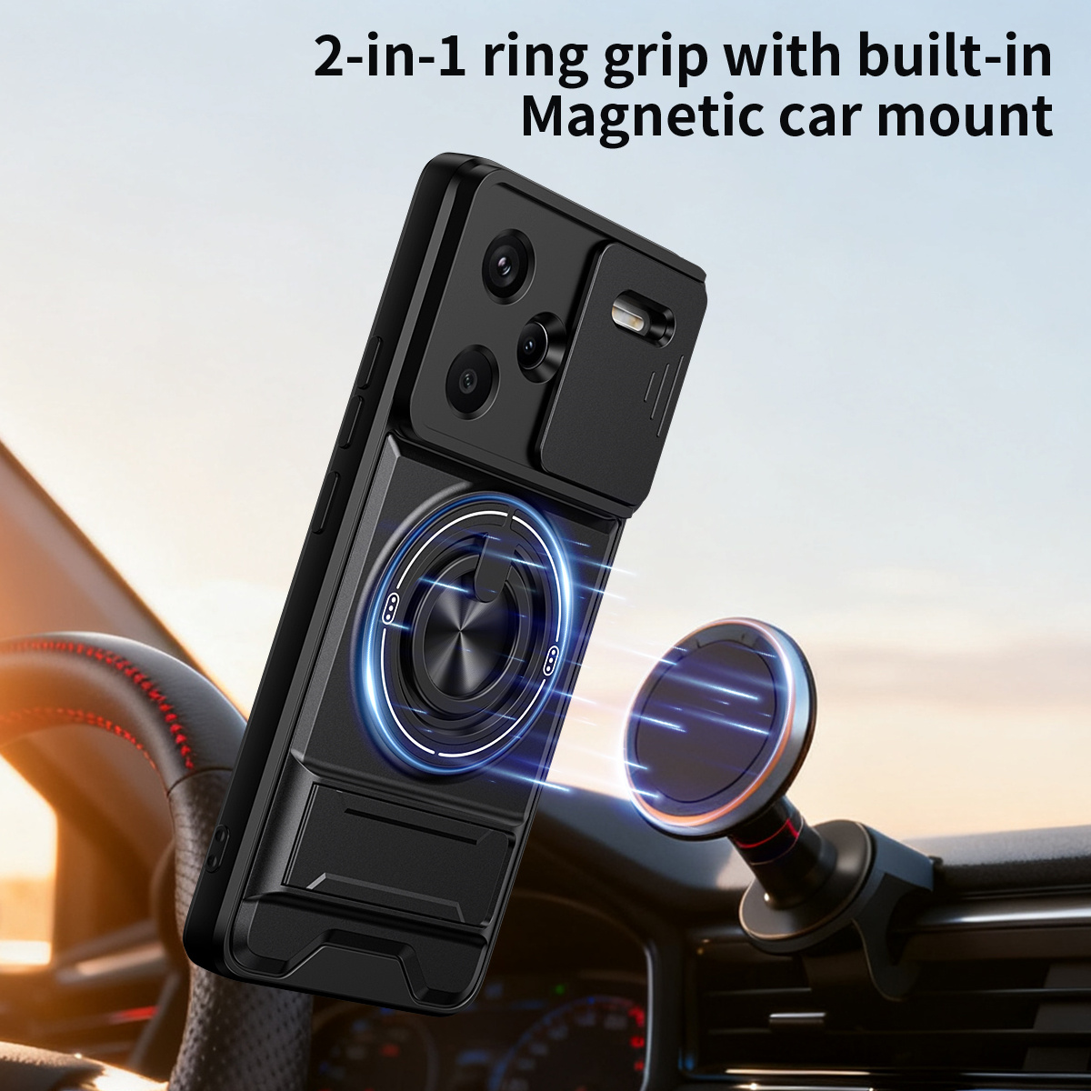 Casing Ponsel Lensa Geser untu - Phone Accessories Holder ulasan dan harga