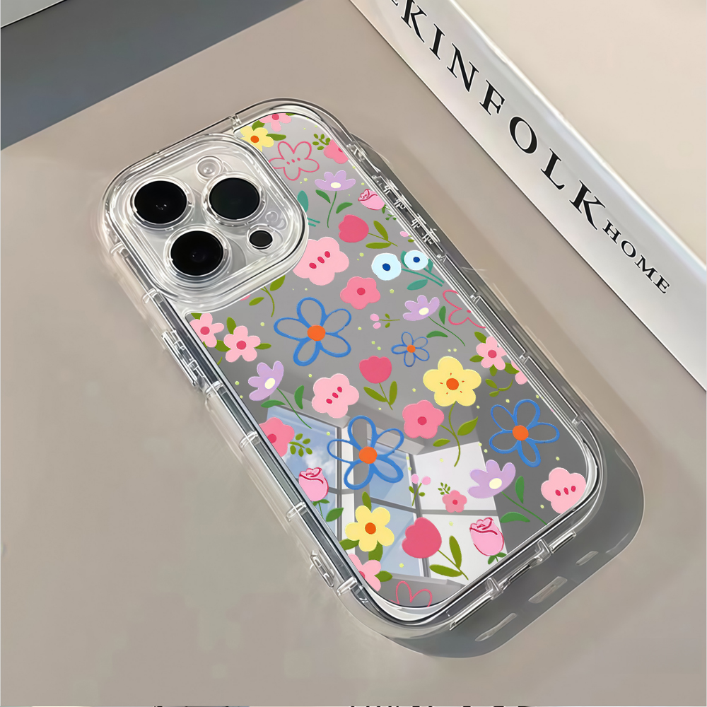 Casing Ponsel Cermin Perak Mot - Phone Accessories List ulasan dan harga