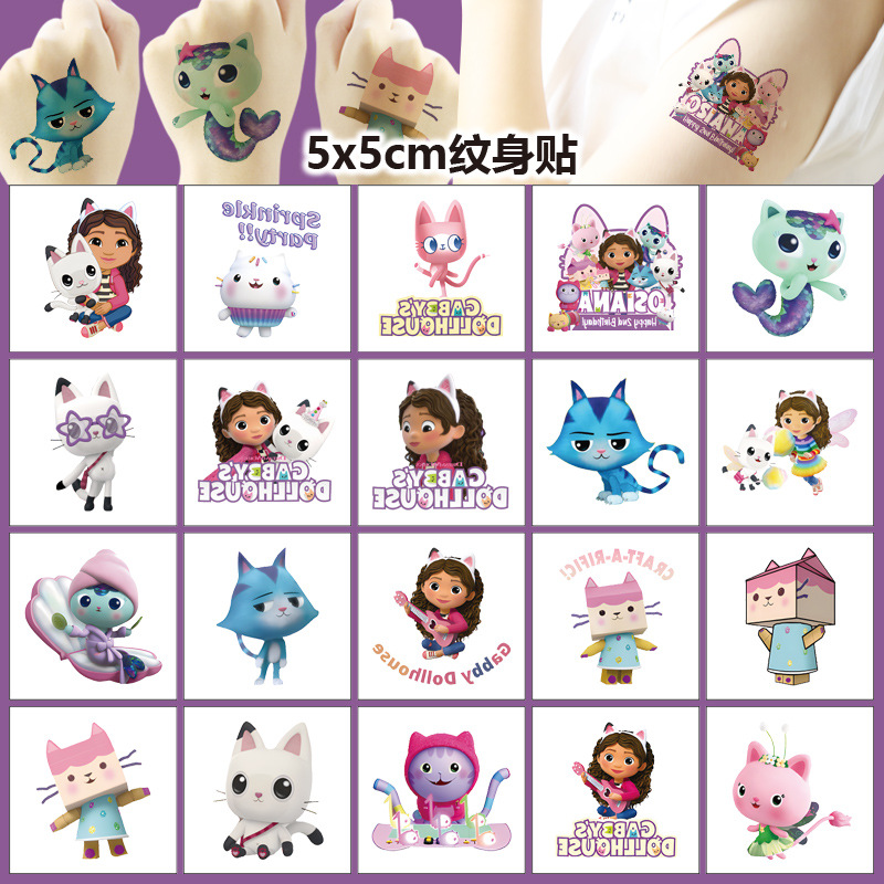 Kartun 20 Buah Stiker Tato Kuc - Phone Accessories For 11 Year Old Girl ulasan dan harga
