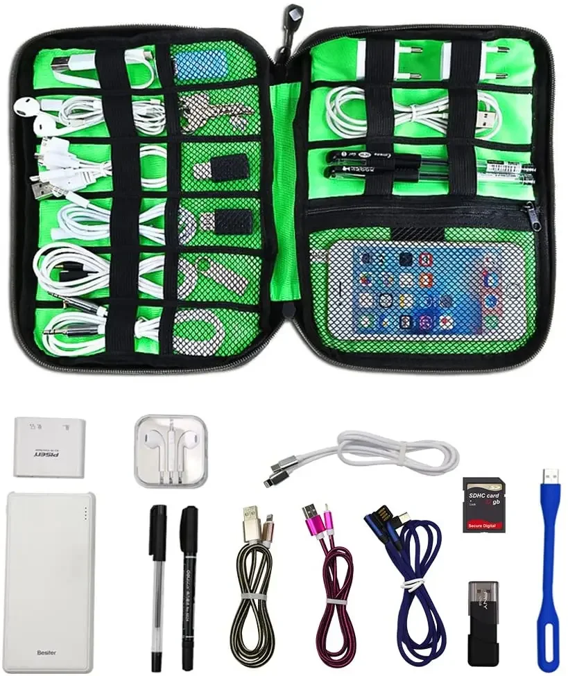 Tas Penyimpanan Pengatur Kabel - Usb Data Cable ulasan dan harga